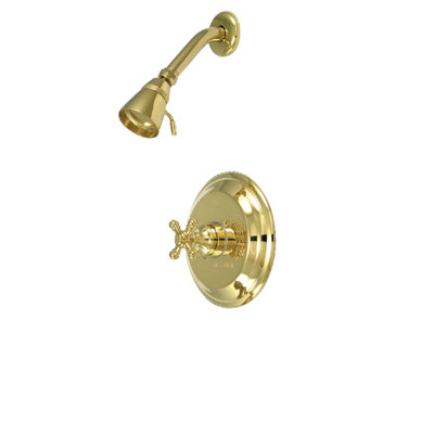 Robinet de douche à pression équilibrée à poignée simple Kingston Brass Metropolitan