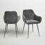 Abert 49cm H Tufted Cotton Upholstered Armchair-947251301