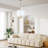 4 - Light Gold Single Chandelier