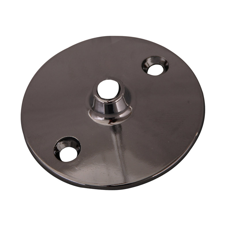 Bride pour support de plafond, Chrome poli