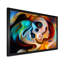 «Blue Orange and Red», reproduction d'art sur toile-67390342-67390339