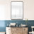 Newnam Rectangle Metal Wall Mirror