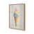 Single Picture Frame Brushed Gold selected