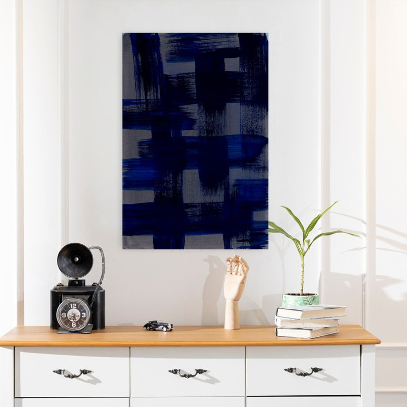 Art contemporain, art contemporain abstrait, H 24 po x l 16 po