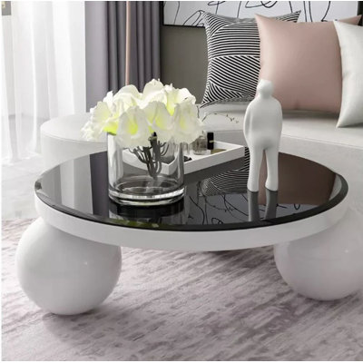 Handmade Glass Lazy Susan