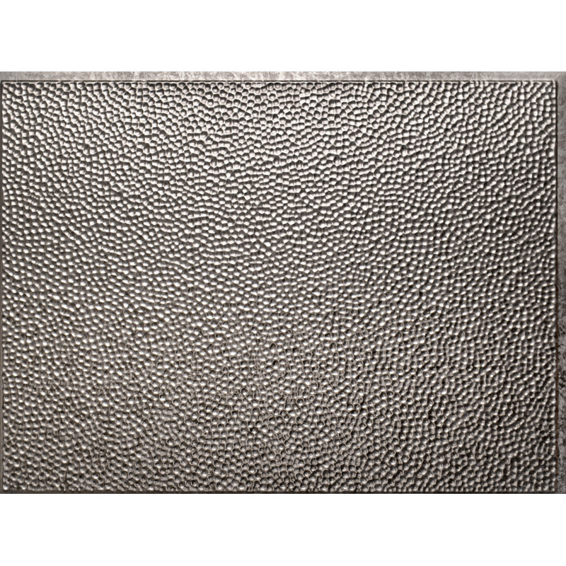 Ensemble de dosseret Strike 18 po x 24 po - 5 tuiles, 2 garnitures en J et 1 garniture d'angle intérieure, Galvanisé