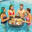 Hubhalsun Large Size Floating Tray, Round Serving Tray for Swimming Pool Floats, for Sandbars, Spas, and Parties, Pool Serving Drinks, Brunch-110809331-94127679