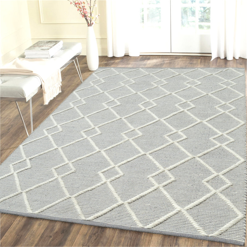 Montesano 5X8 2728-190 Ivoire / Gris, Rectangle 8 pi x 10 pi