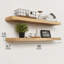 Tablettes flottantes en bois massif, tablettes en bois pour le rangement mural-1773066633-1800655902