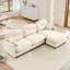 Canapé modulaire modulaire au design flexible et tissu chenille de qualité supérieure, idéal pour un confort personnalisable et une esthétique moderne-116780821