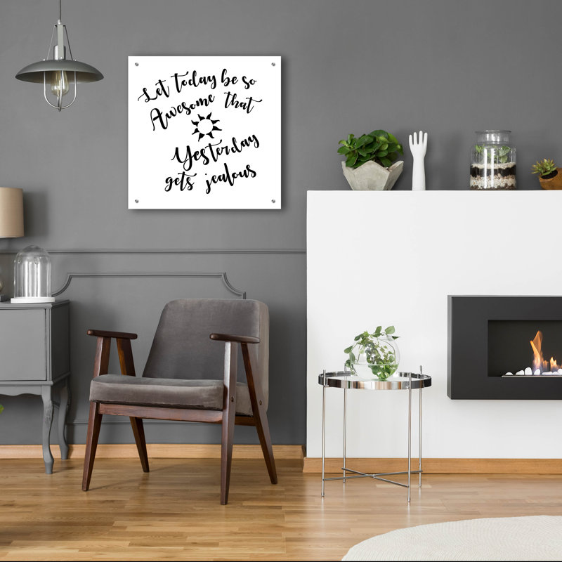 Art mural en verre acrylique 24 "x 24" Epic Art, H 24 po x l 24 po