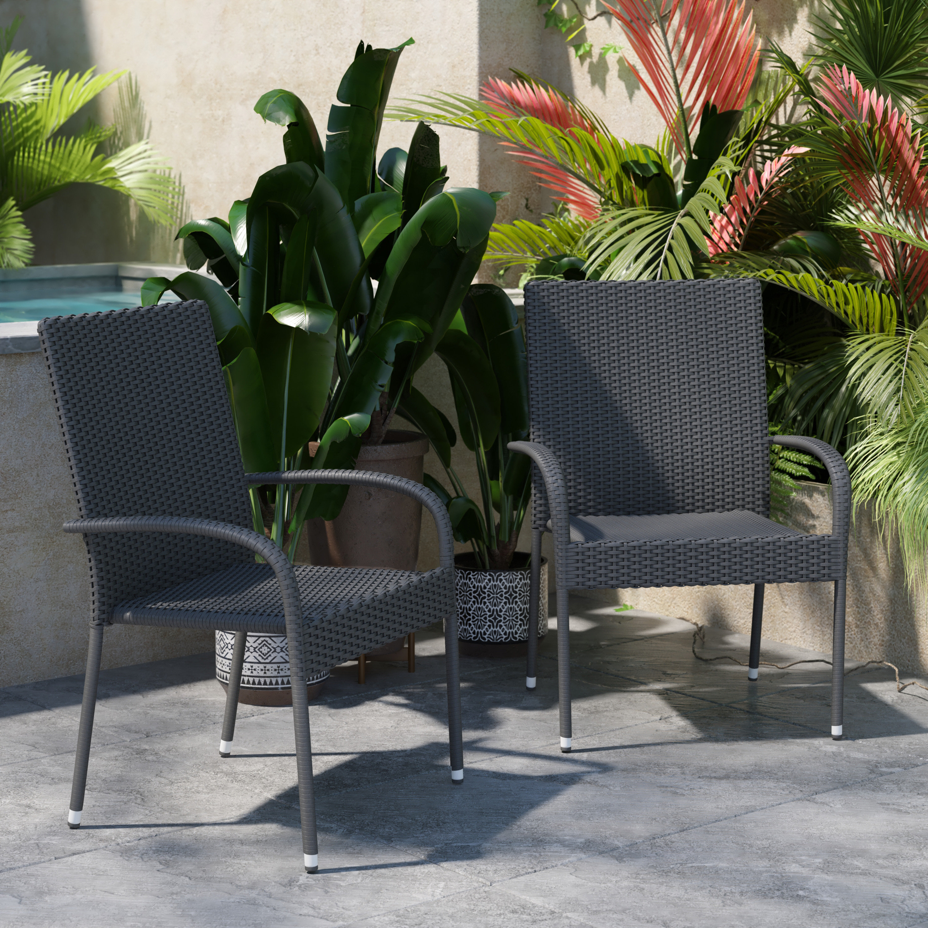 Garden discount furniture armchairs