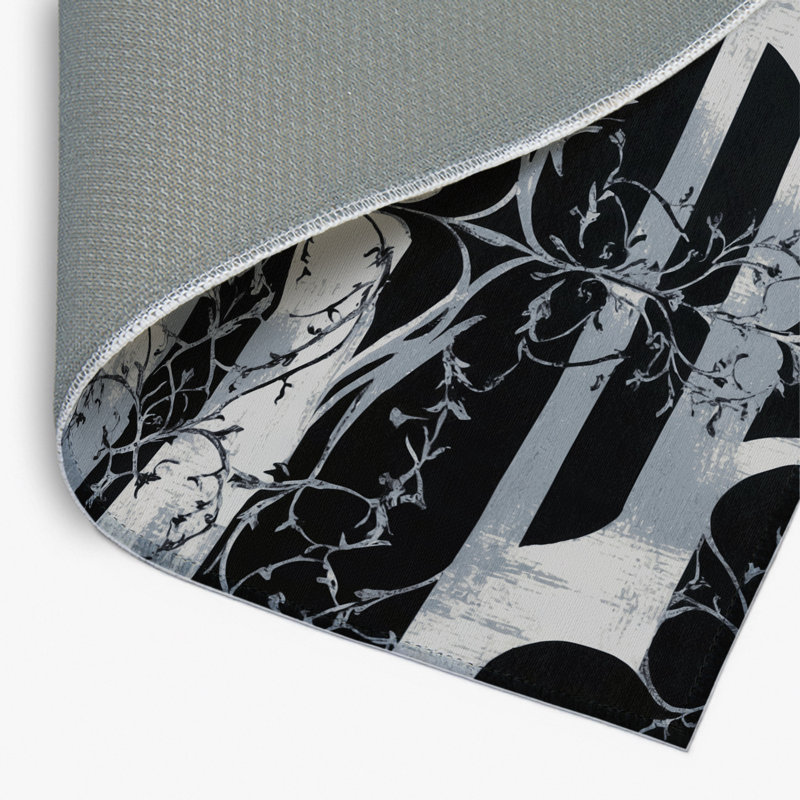 Tapis argenté intérieur et extérieur Eclipse, Rectangulaire 8 pi x 10 pi
