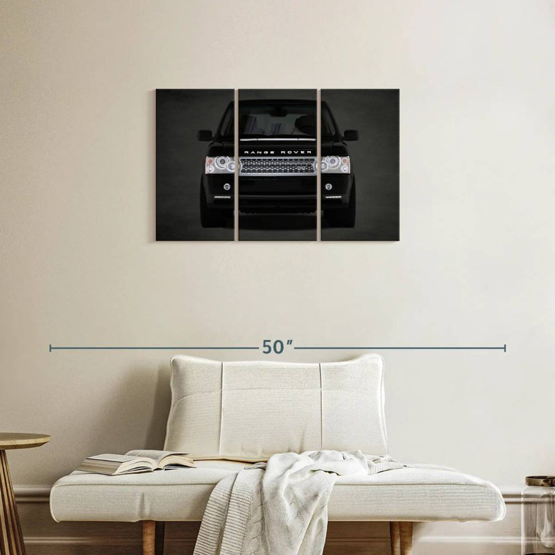 Range Rover, 20" H x 33" W