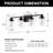 Abiramy 4 - Light Dimmable Vanity Light