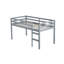 Lit mezzanine simple avec échelle-302505025