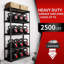 Étagère de garage robuste, étagères de rangement réglables en métal à 5 niveaux pour étagères utilitaires-1757630597-1757630618