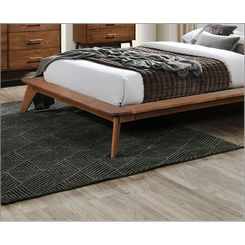 Walnut Full Size Bed, Full
