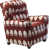 Red/White Geometric 2