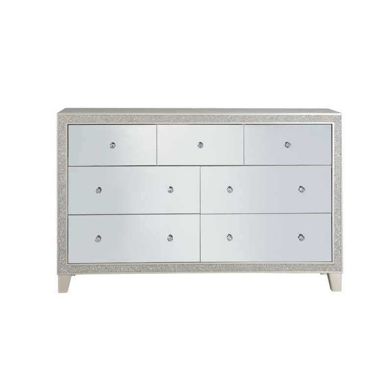 Commode 7 tiroirs l 63 po