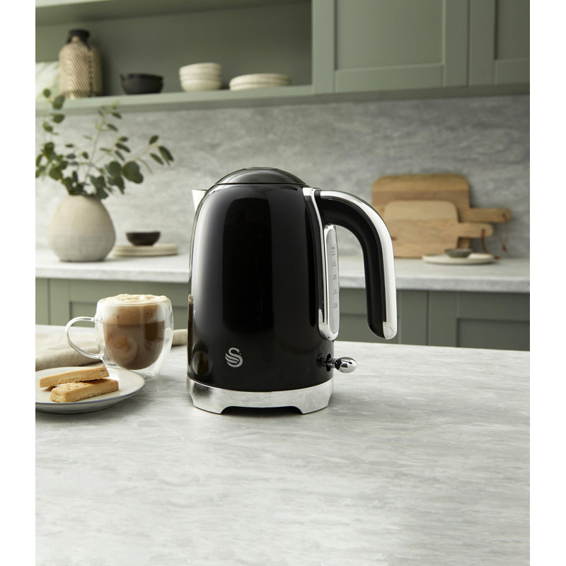 Swan Solace 1.7L Electric Tea Kettle & 2 Slice Toaster