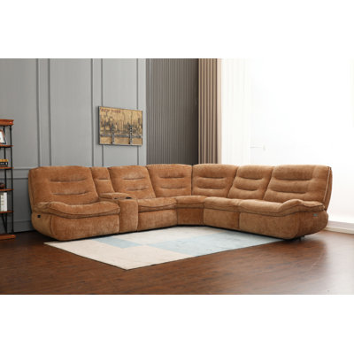 Canapé modulaire inclinable électrique Martin Chenille