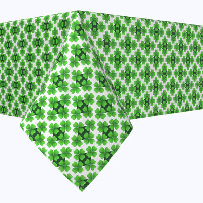 Odwyer Celtic Shield of Clovers Tablecloth