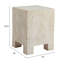 Table de bout carrée 20 po beige