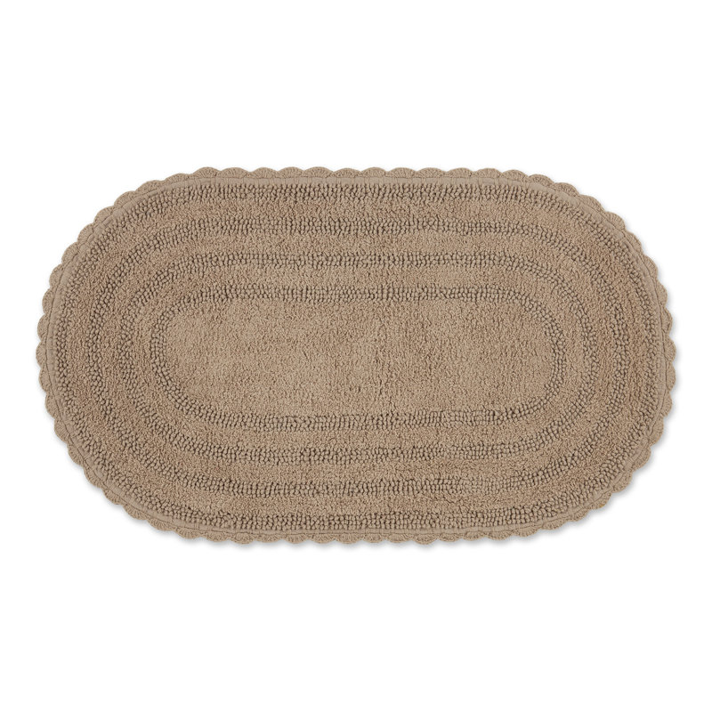 Tapis de bain Hchet, Grand, Gris