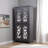 67.4"H 4 Doors Mirrored Doors Accent Storage Cabinet For Corner, Entryway, Living Room, Bedroom, Kitchen With Adjustable Shelves, Display Cabinet, Bookcase-1818548226