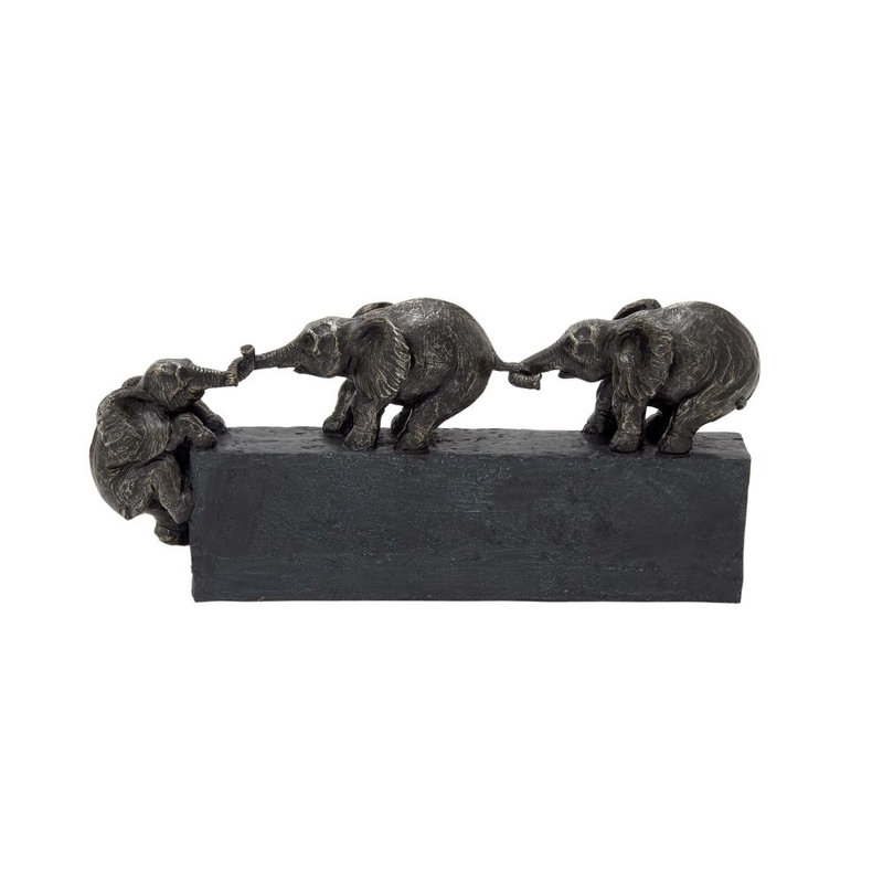Figurine éléphant en résine