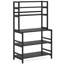 Versatile Kitchen Microwave Stand - Space Saving Spice Rack Organizer With Hutch Design-1826013653
