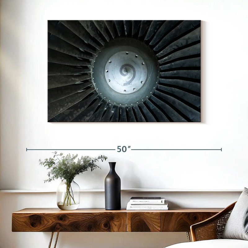 Moteur d'avion Mehar Retro, H 26 po x l 39 po