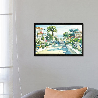 Summer in Manhattan Beach 1 Piece Painting on Canvas