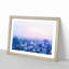 The Hanoi Skyline in Vietnam in Abstract - Picture Frame Graphic Art Print on MDF-55737832-55737833