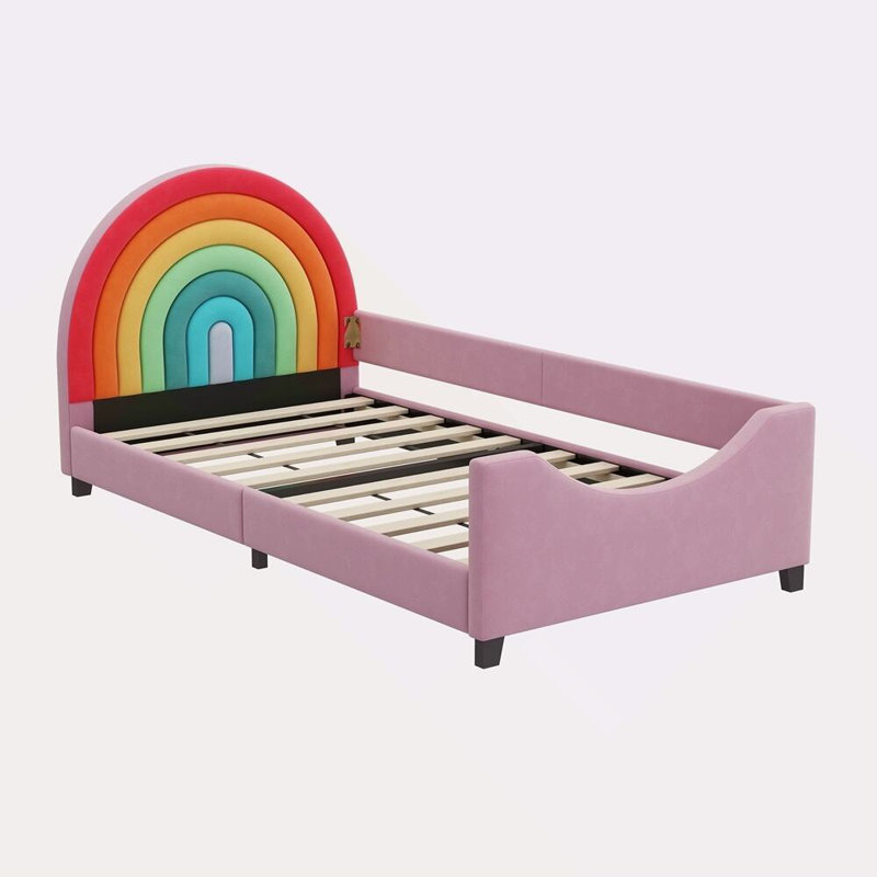 Lit de jour simple rembourré Rainbow