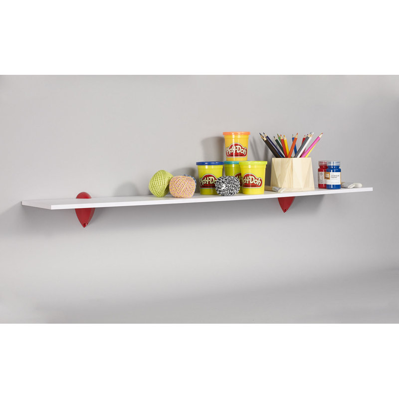 Ensemble de tablettes Jazzy, Rouge, H 3,38 po x l 36,00 po x P 7,06 po