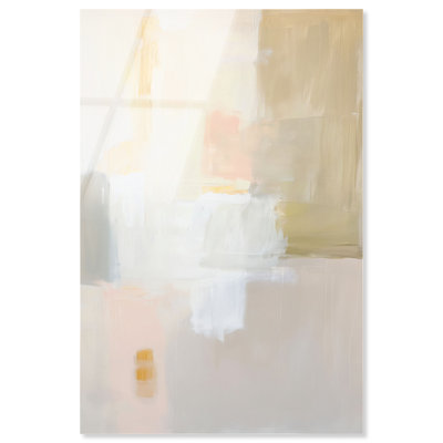 Pastel Embers IV High-Gloss Frameless Acrylic Glass Wall Art Abstract Print by Oliver Gal, Ready to Hang, 10 x 15