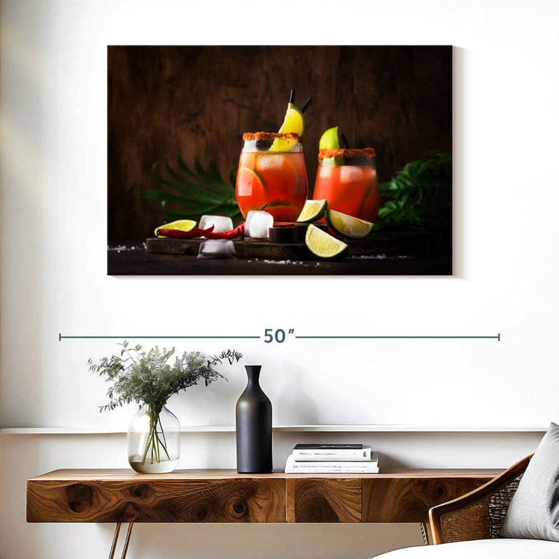 Yarlin Time For Wine, 26" H x 39" W