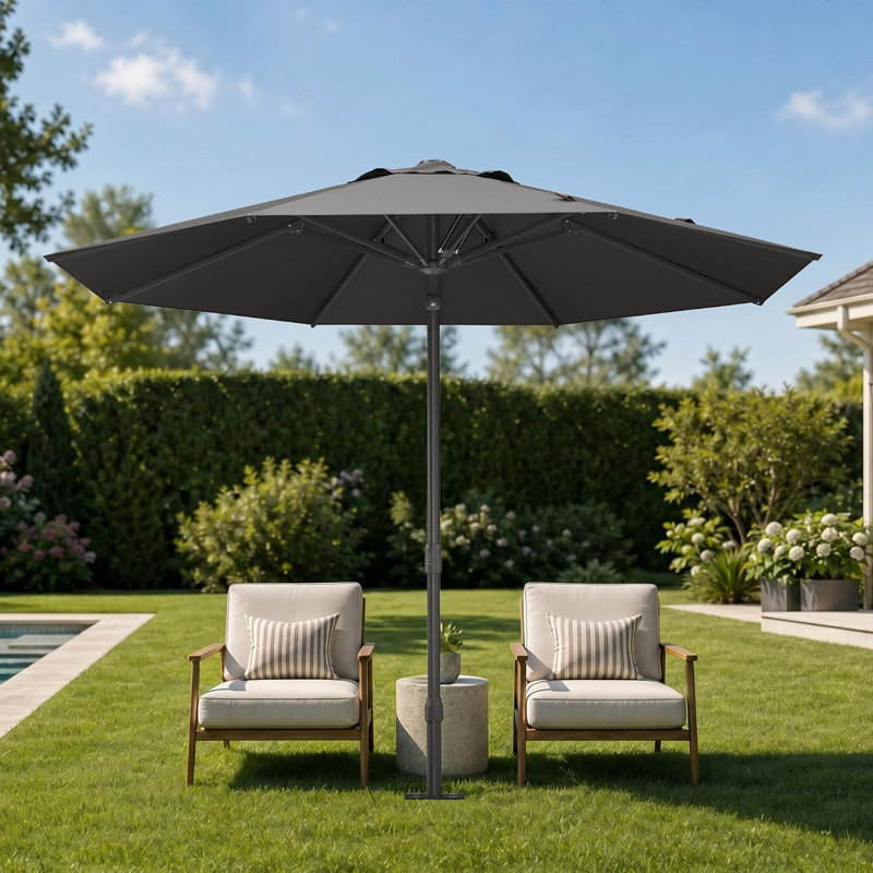 Base tubulaire pour parasol de terrasse pour mâts de 1,9 pouce