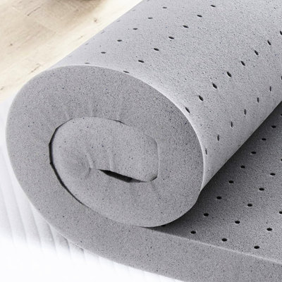 2 pouces - très grand matelas avec mousse à mémoire de forme pour le soulagement et la circulation de l'air, idéal matelas rafraîchissant et confortable