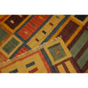 Bokara Rug Co., Inc. Patchwork Hand-Knotted Rectangle 6'2