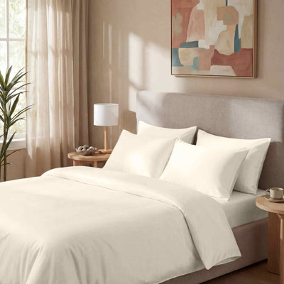 Bedding Sets Sateen No Pattern Duvet Cover Set