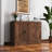 Modern Wood Buffet Sideboard With 2 Doors&1 Storage And 2Drawers -Entryway Serving Storage Cabinet Doors-Dining Room Console