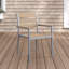 Chaise de patio empilable Adlan-67181800