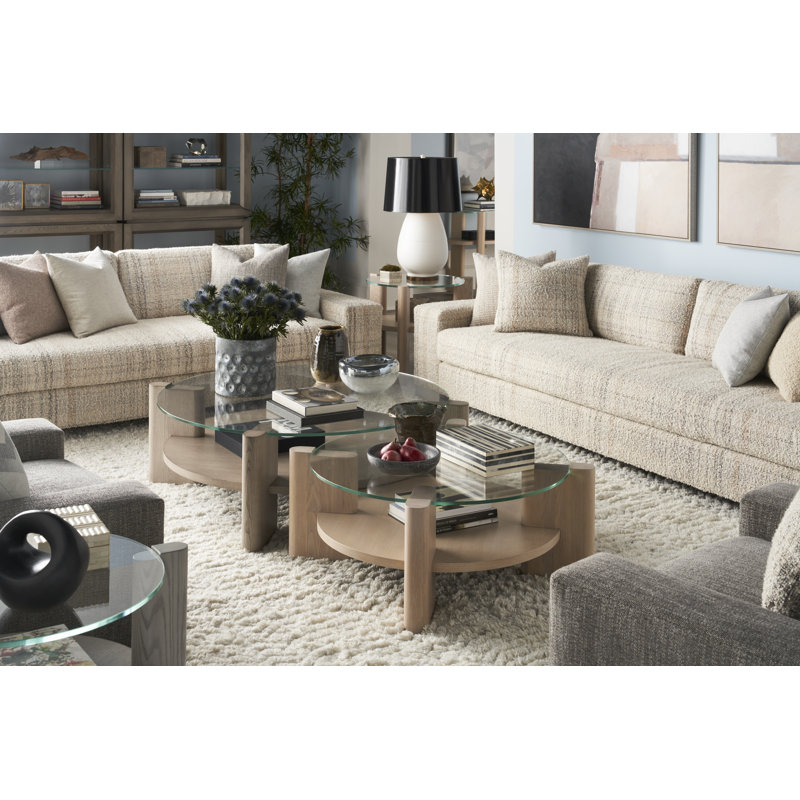 Thom Filicia Home Sofa, Worthy Snow, Casa Blanca