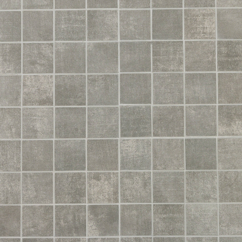 Essential 2" x 2" Porcelain Mosaic Tile, Brown