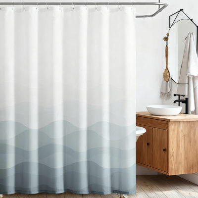 Rideau de douche Ombre Ocean Wave