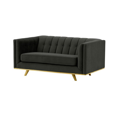 Afsheen 2-Seater Velvet Sofa