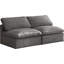 Causeuse modulaire en velours Atis-1622273967